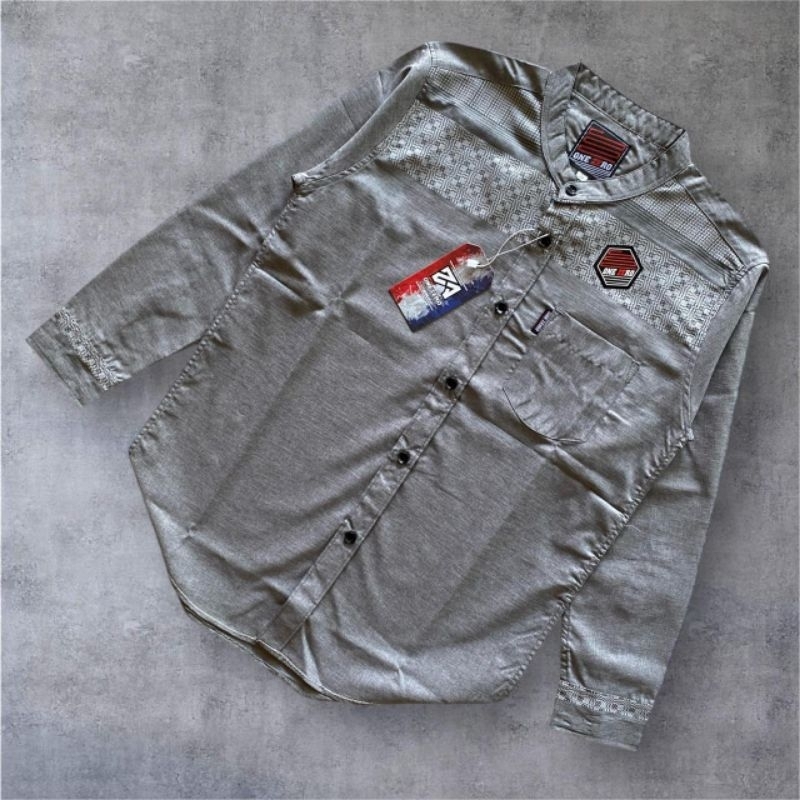 Baju Atasan Kemeja Kemko Koko Busana Muslim Islamiah Anak Abg Tanggung