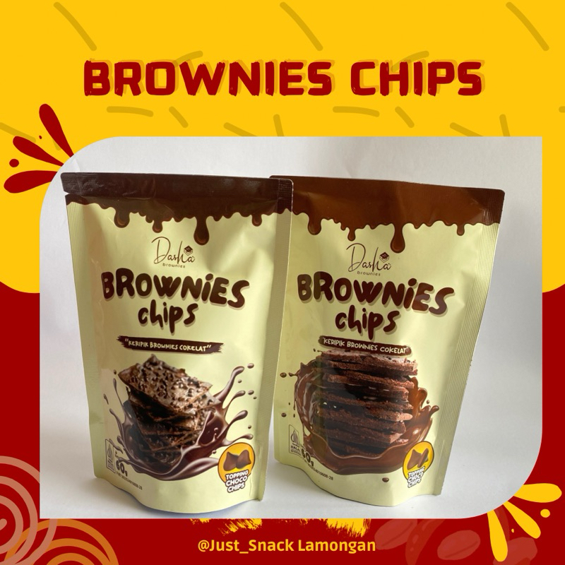 

Dasha Brownies Chips Kering Cokelat