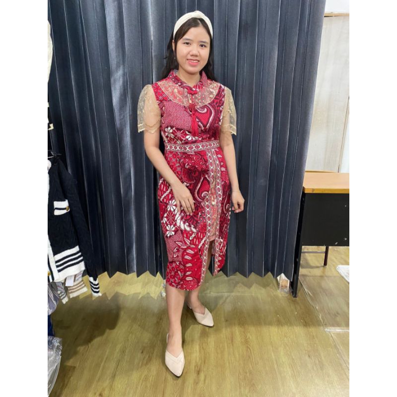Dress Cheongsam /Dress import /Dress Wanita Import