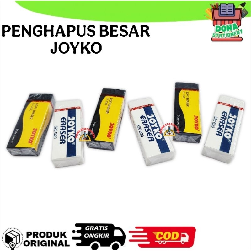 

[ 1 Pcs ] PENGHAPUS JOYKO BESAR | PENGHAPUS ANAK | PENGHAPUS MURAH