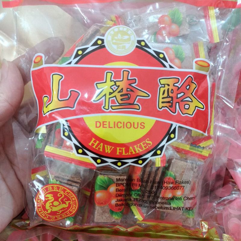 

haw flakes manisan buah haw flakes