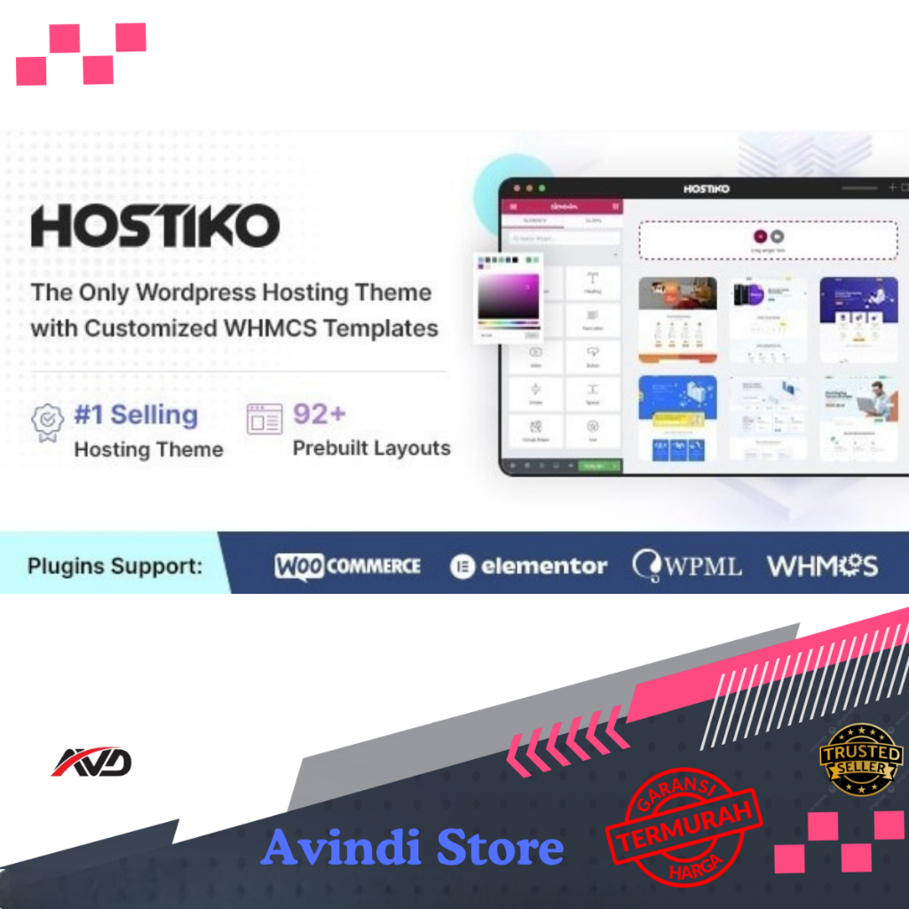 Hostiko - Hosting WordPress & WHMCS Theme
