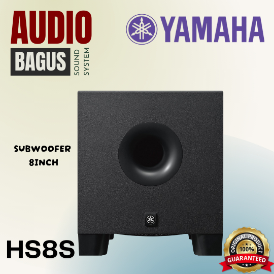 YAMAHA HS8S/ HS-8S / HS 8 S Yamaha Subwoofer HS 8S Subwoofer 8 inch Original