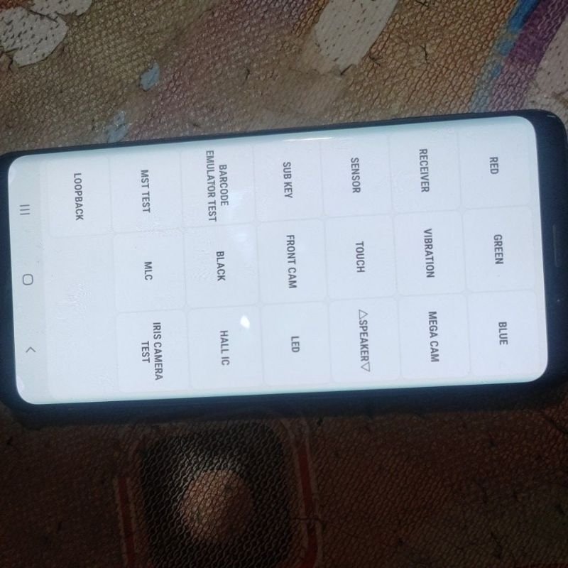 Galaxy s9 Ex inter single sim All op