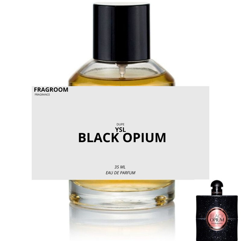 Parfum YSL Black Opium Dupe by Fragroom - Parfum wanita