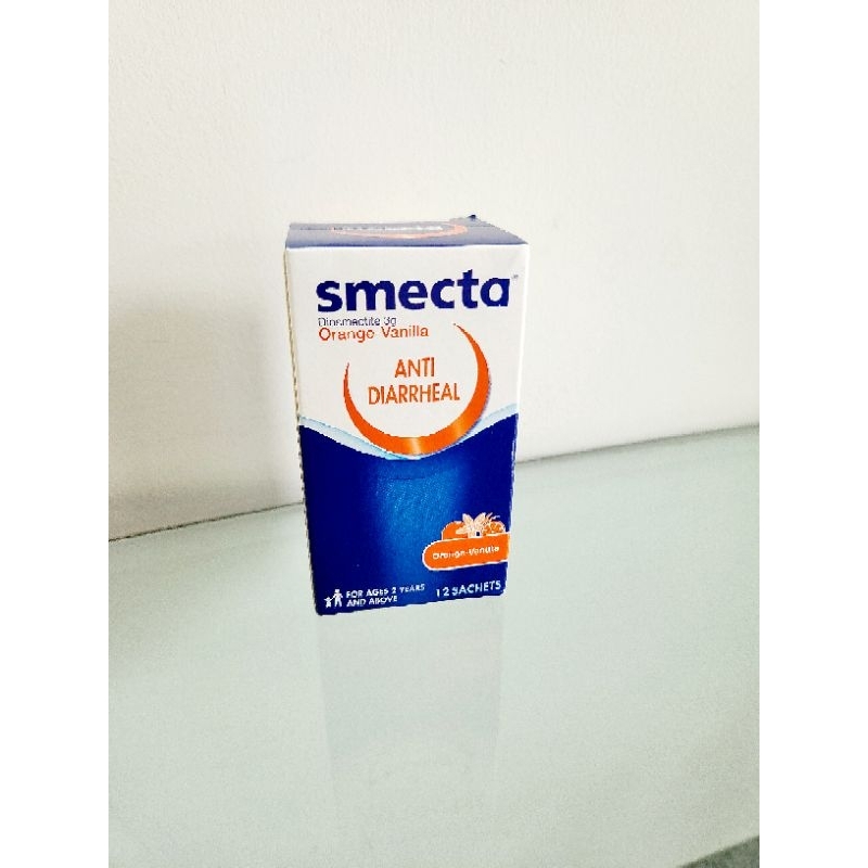 SMECTA ANTI DIARRHEAL 12 Sachet- ORIGINAL & READY STOCK - OBAT DIARE ANAK (2 TAHUN KEATAS) DAN DEWAS