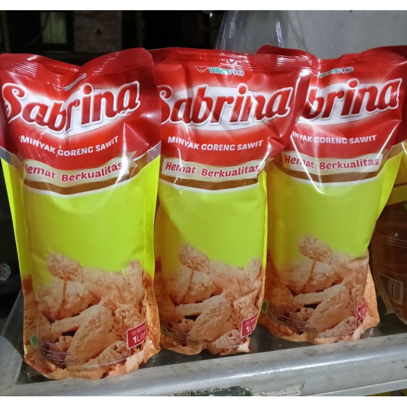 

Minyak Goreng Sabrina 1 liter