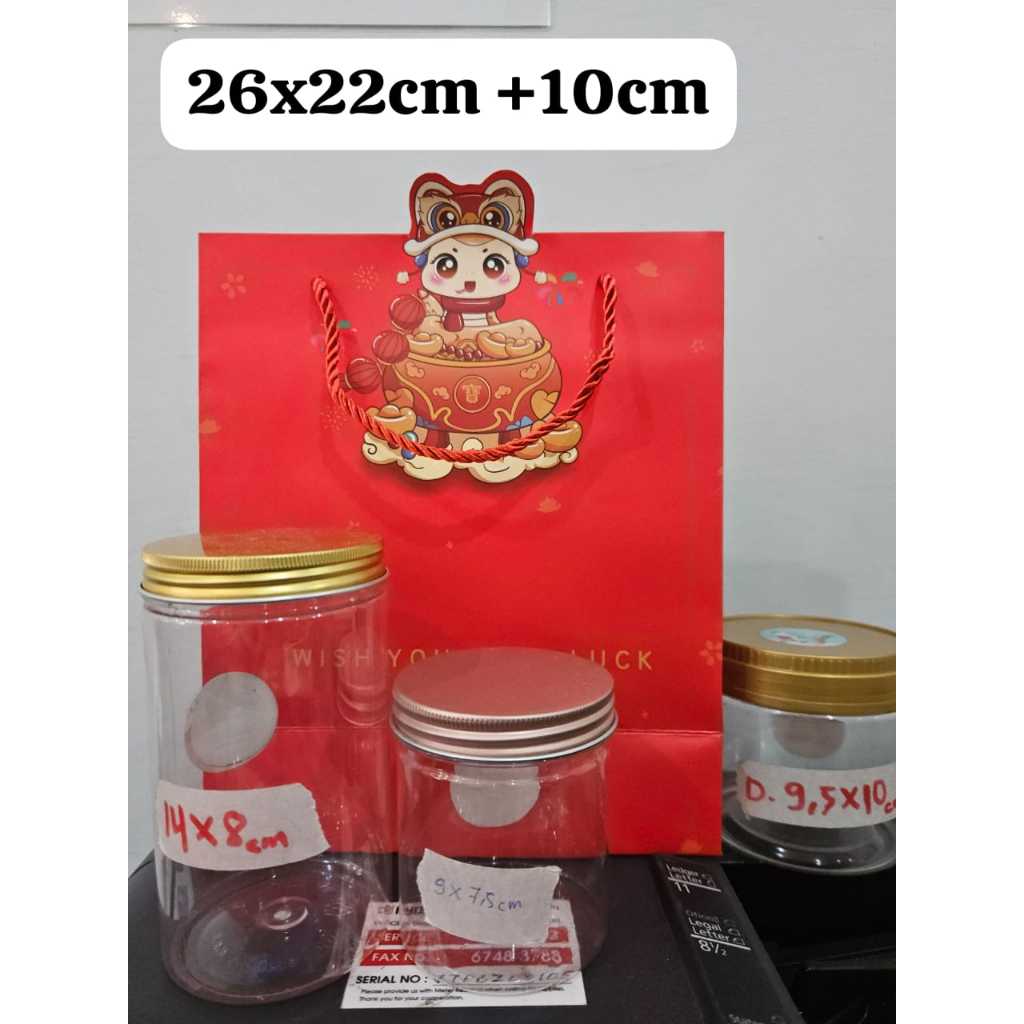 

[8AVE] ULAR 2025| Giftbag Ular Kantong Hampers Kantong Souvenir Imlek Paperbag Imlek Cantik Motif Ular