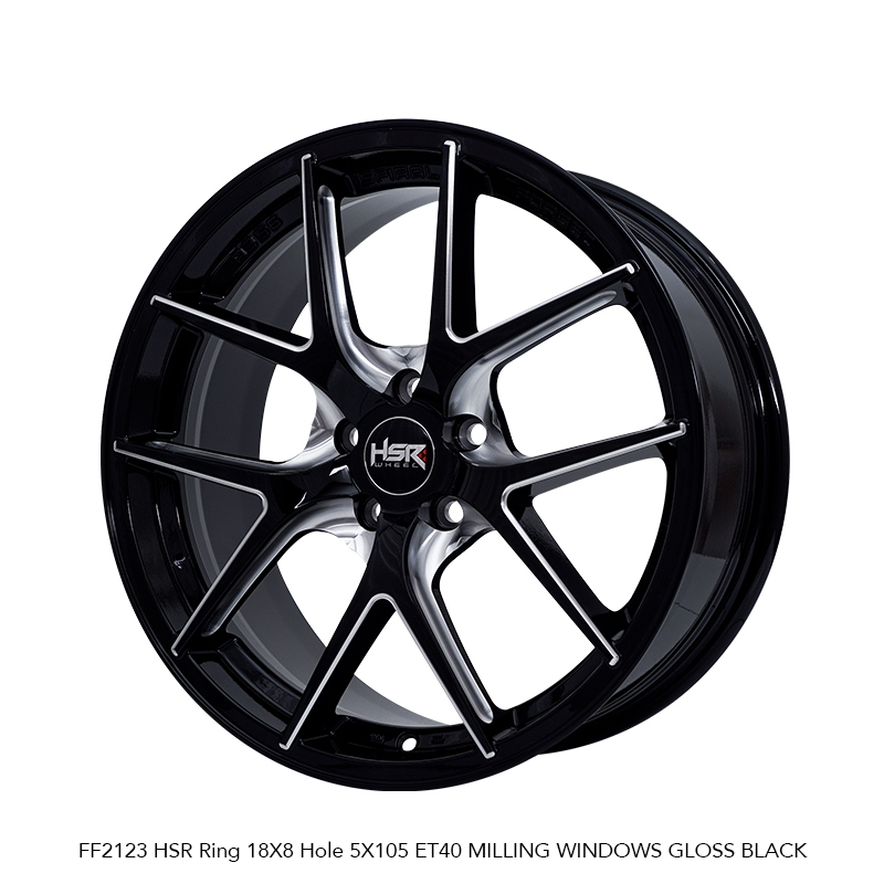 VELG MOBIL MODEL TERBARU HSR FF2123 RING 18 LEBAR 8 RATA UNTUK CHEVROLET CRUZE TRAX FREE ONGKIR