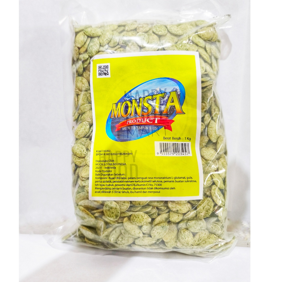 [BPOM RI] KIMONO KUACI PUTIH 1 KG/MONSTA KUACI HITAM 1KG/KWACI HITAM MURAH/KUACI HIJAU GREEN