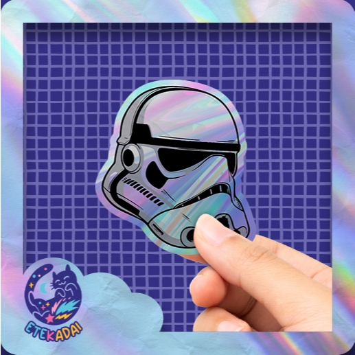

Stiker Hologram Star Wars Stormtrooper 01