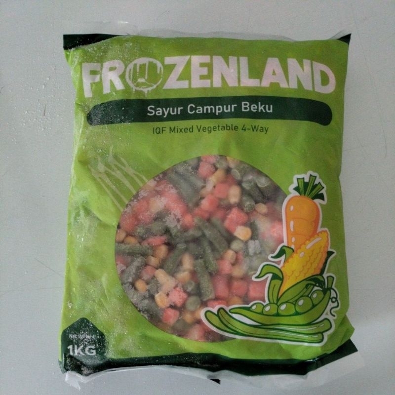 

Frozenland Mix Vegetables 4 way 1kg