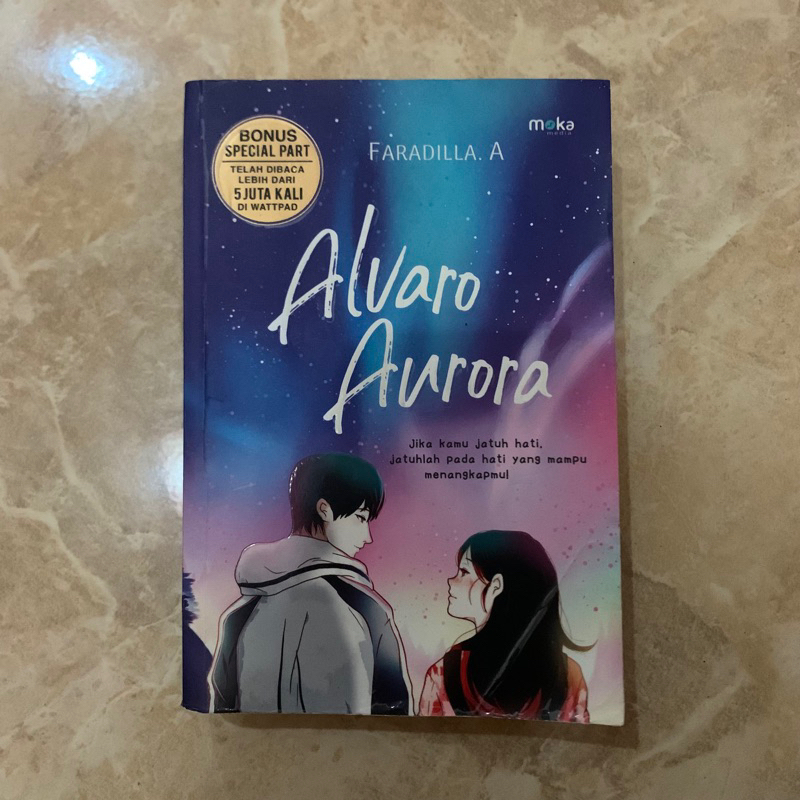 PRELOVED NOVEL WATTPAD ALVARO AURORA BY FARADILLA A.