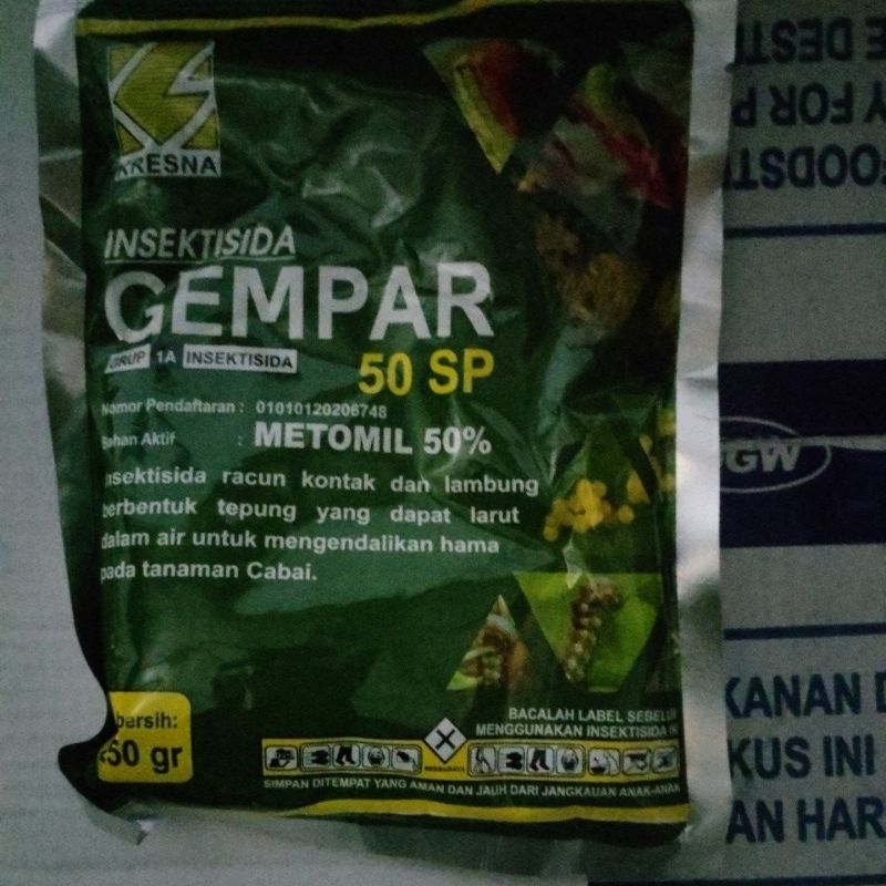 Gempar 250Gr metomil 50SP