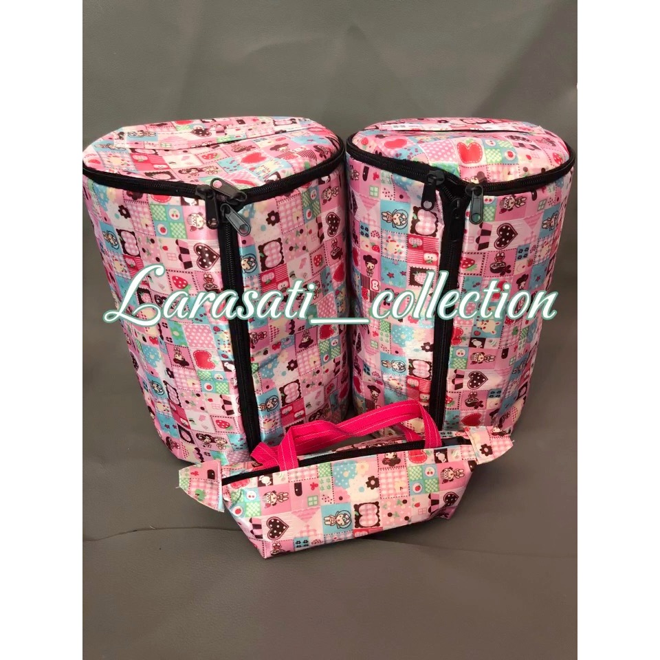 Tas Piring Tas Mangkok Tas Sendok Lapis Busa Waterproof Anti Air Murah