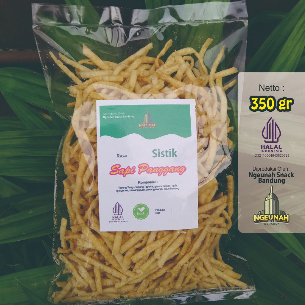 

SISTIK 350 gram Rasa Sapi Panggang/ Kue Sistik