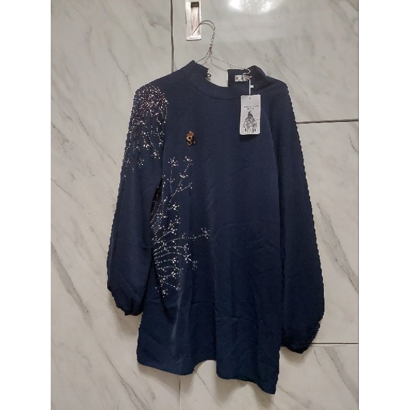 Setcel shella saukia warna navy