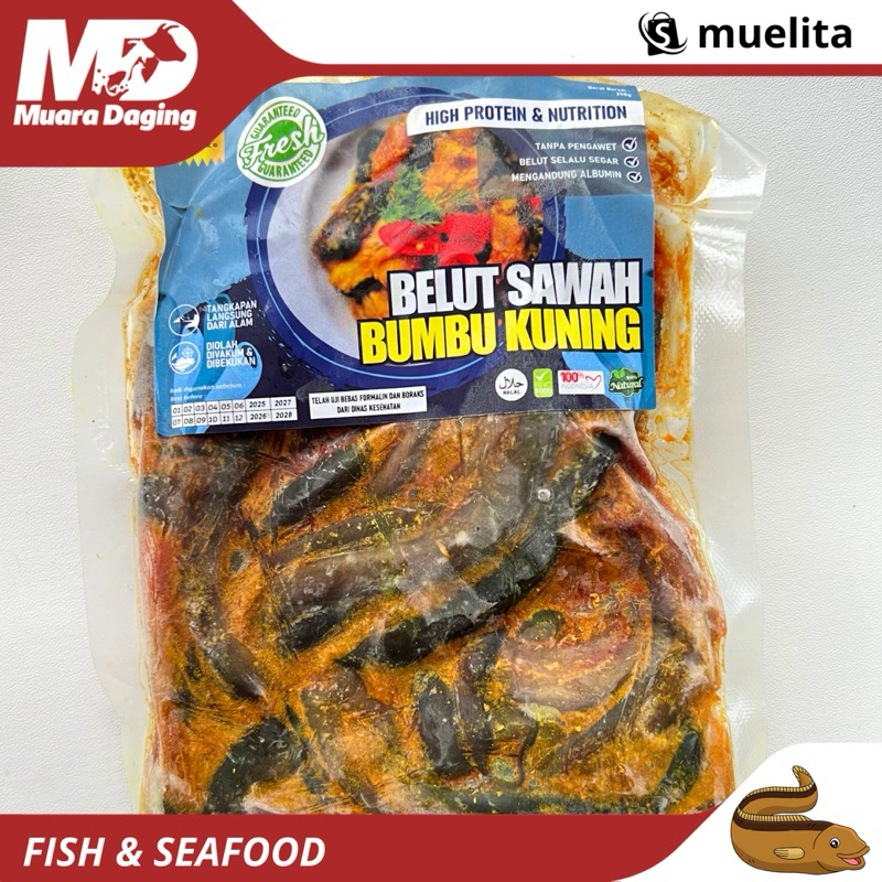 

PURE ORGANIC Belut Sawah Bumbu Kuning - REMPAH ALAMI!! TANPA MSG