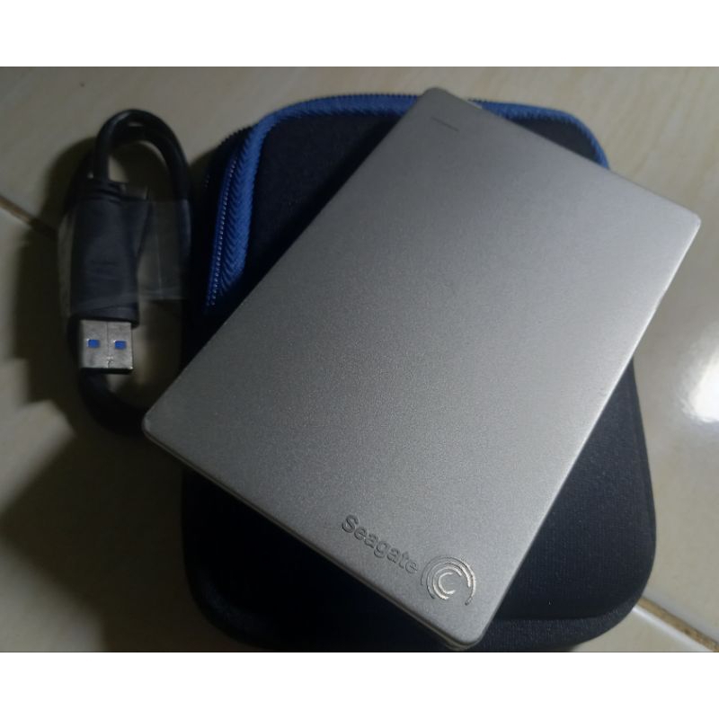 harddisk external 1tb seagate ori preloved/second