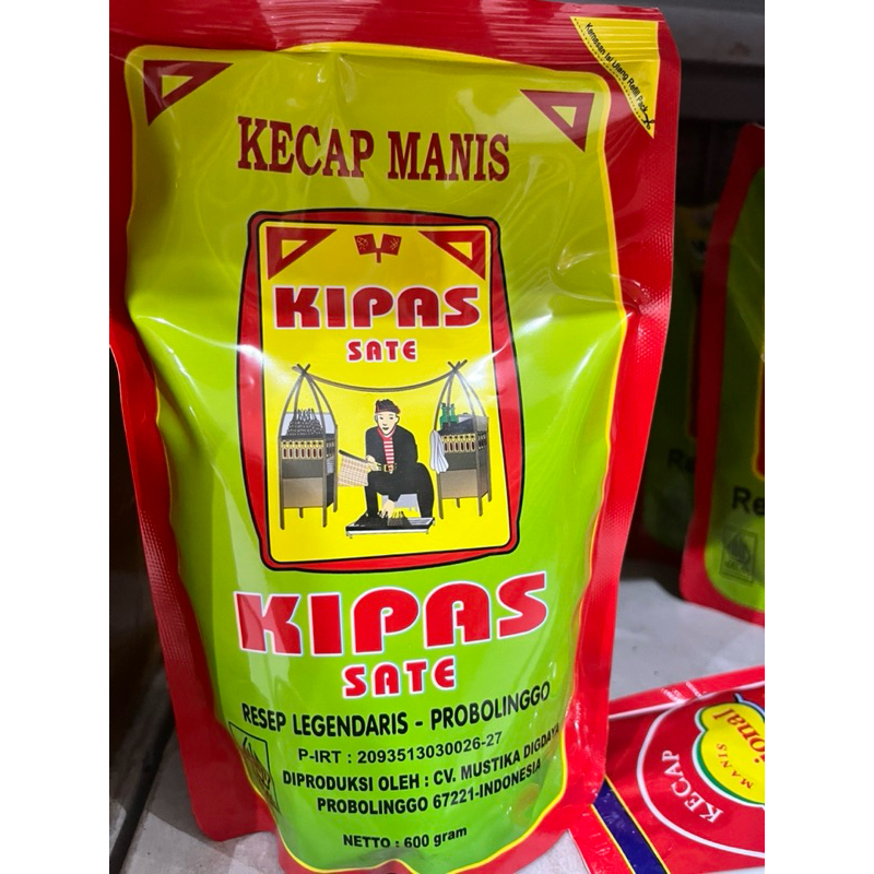

kecap cap kipas sate KIPAS Legendaris 600gram