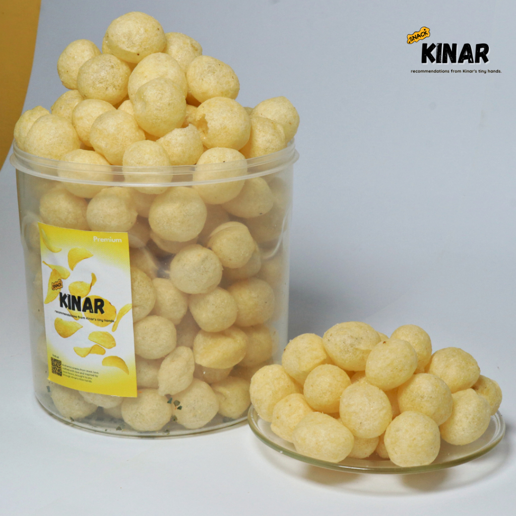 

[TOPLES) Cimol Mini Original Asin Gurih Premium: 1.3KG/250Gram Sensasi Renyah Gurih!