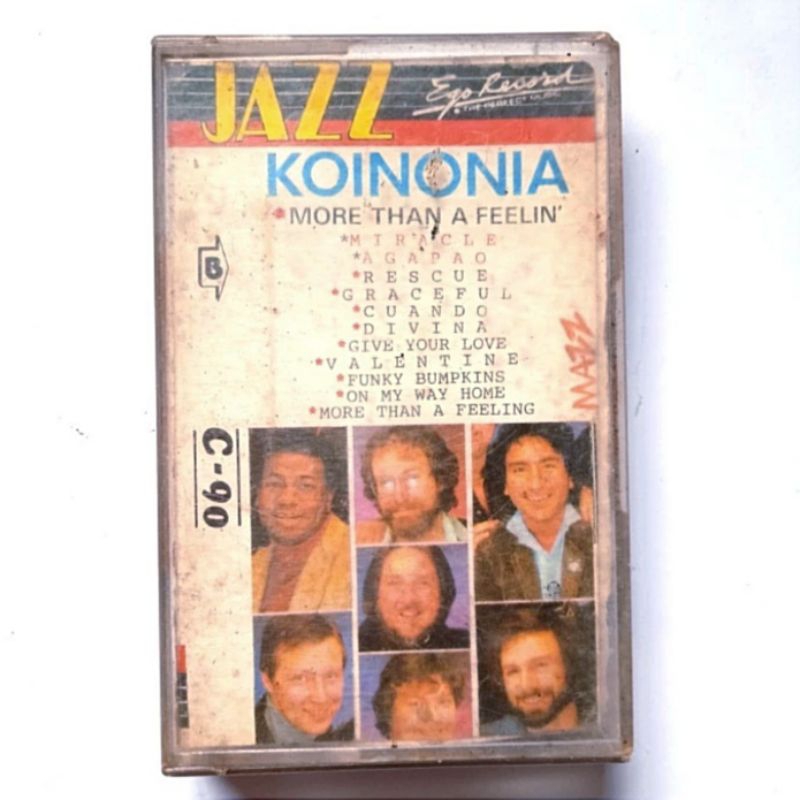 Antik Vintage Kaset Pita Lama JAZZ KOINONINA Utuh Layak Koleksi
