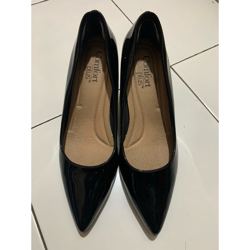 Heels Payless Comfort Plus by Predictions Womens Janine Pump - Black