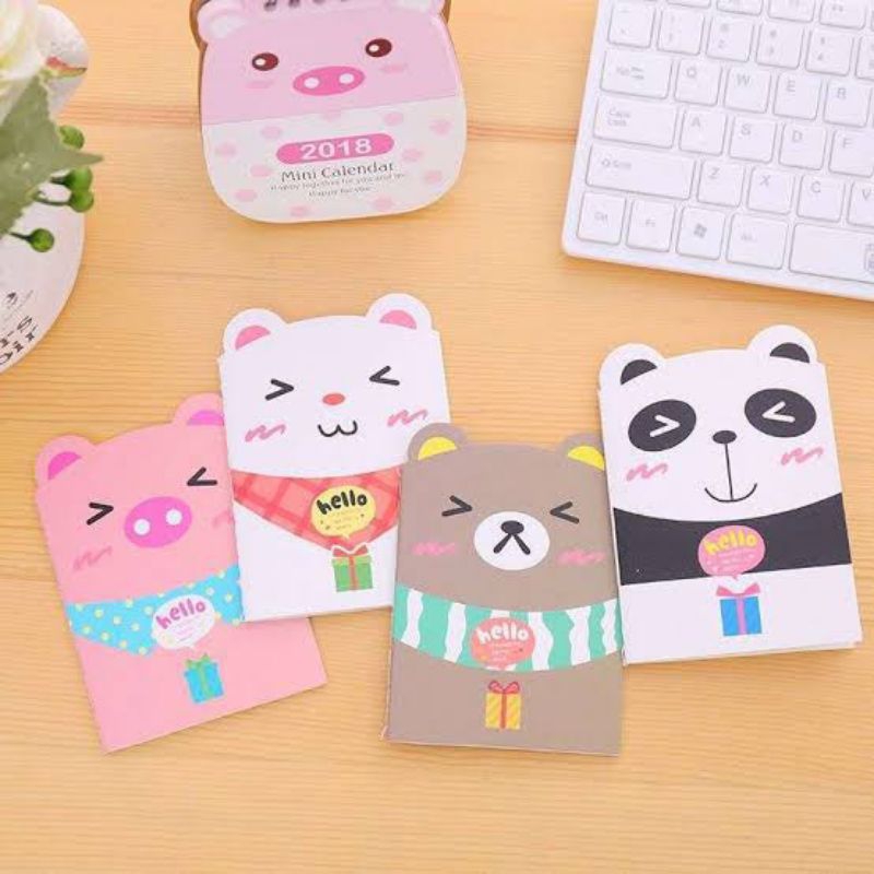 

notebook mini beruang