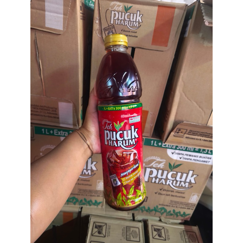 

teh pucuk harum 1.3 l 1 dus isi 6