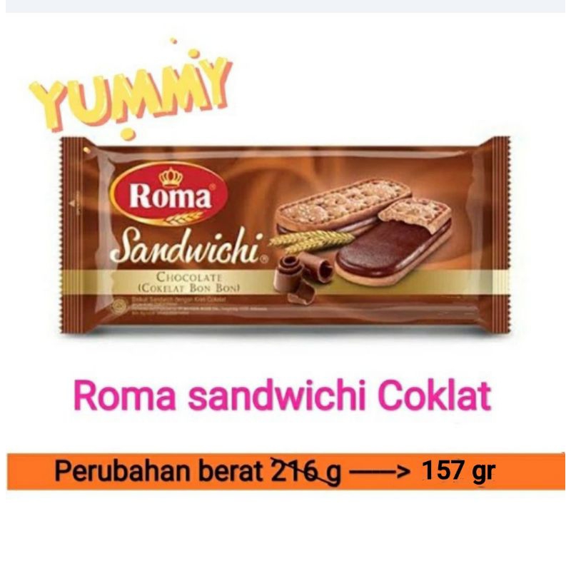 

roma sandwich biskuit sandwichi | family pack