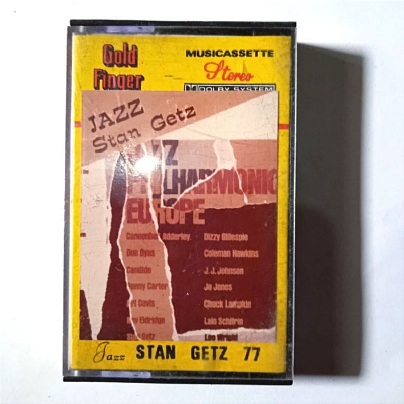 Antik Vintage Kaset Pita Lama STAN GETZ JAZZ FESTIVAL VOL.8 Utuh Layak Koleksi