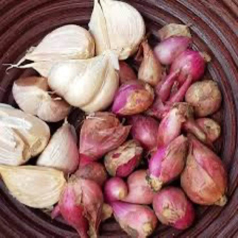 

bawang putih & bawang merah (1ons)