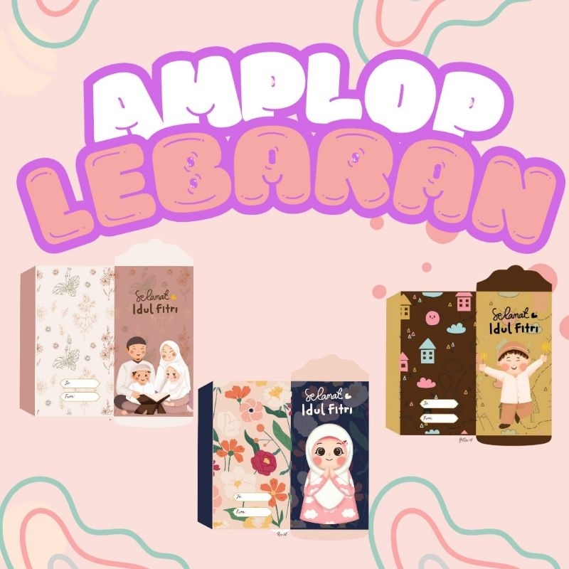 

Amplop lebaran idul fitri 2025 karakter anak part 3