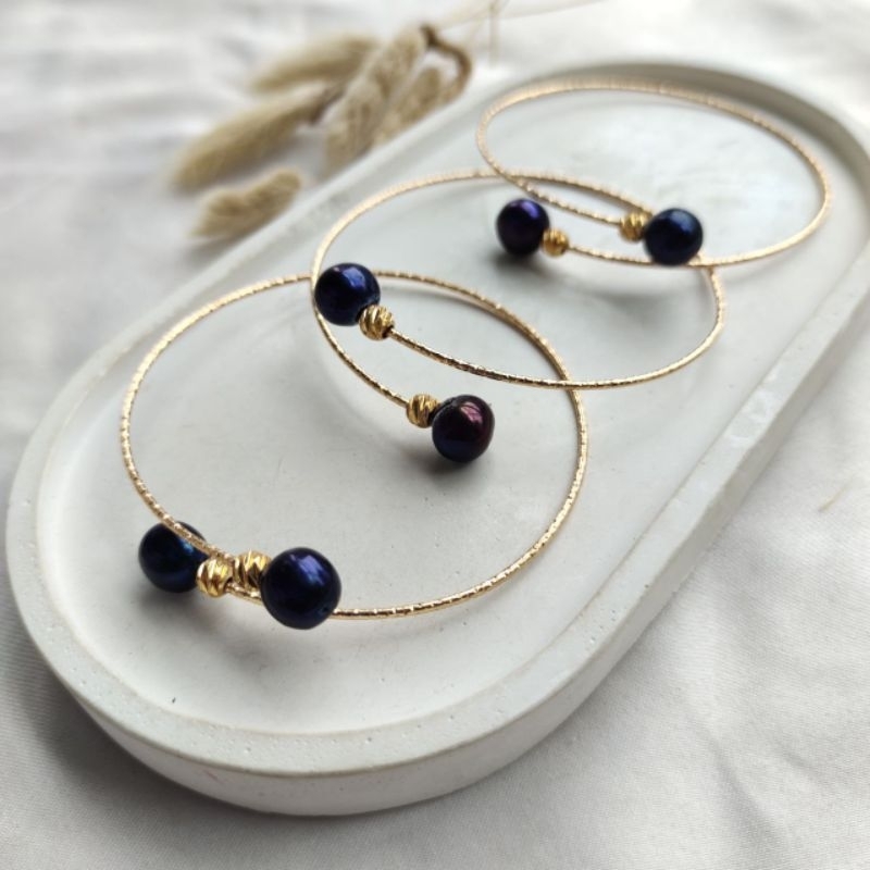 GELANG MUTIARA LOMBOK AIR TAWAR MODEL KERONCONG