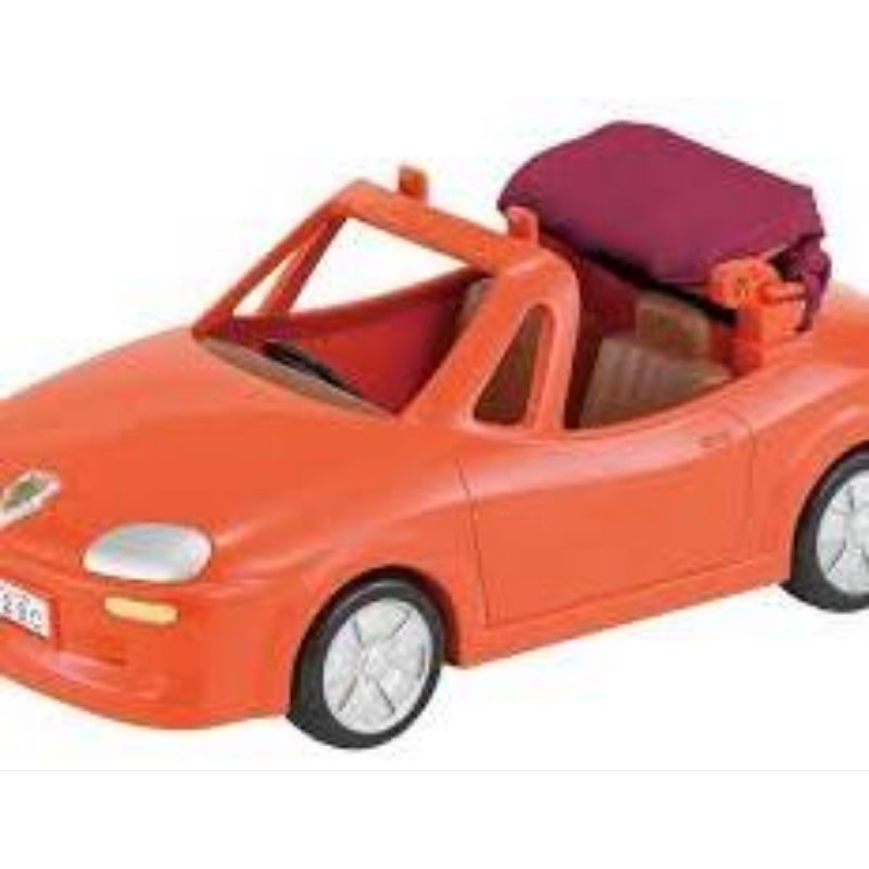 preloved sylvanian family: convertible car