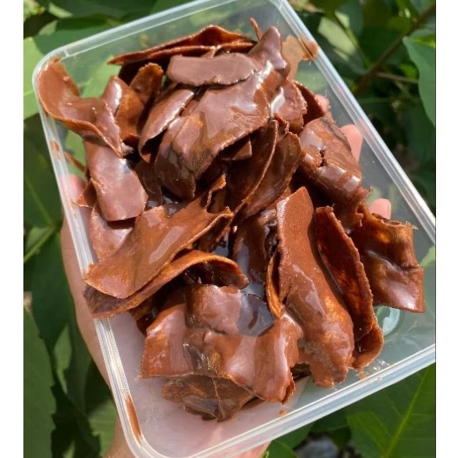 

KRIPIK PISANG COKLAT LUMER, BOX 500ML,150g varian rasa