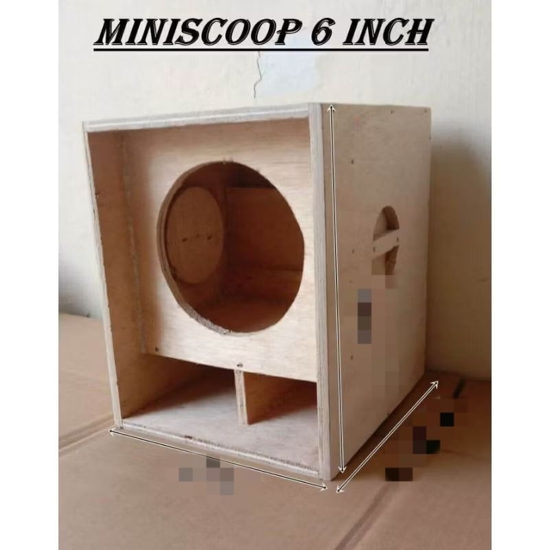 BOX SPAEKER MINISCOOP 6 INCH MENTAHAN