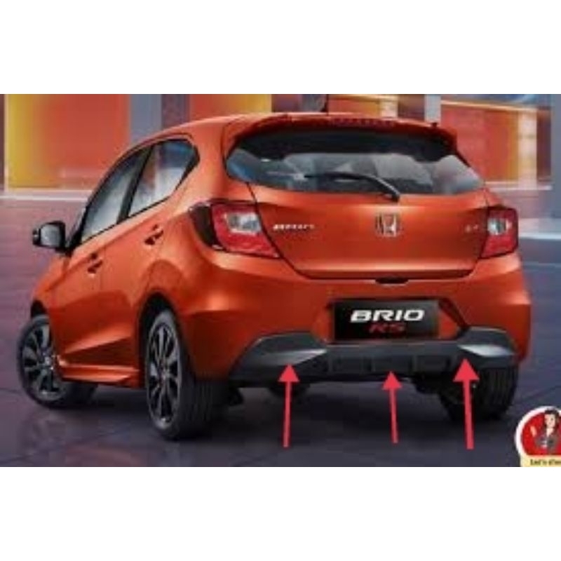 Diffuser Honda BRIO RS 2023 - up original