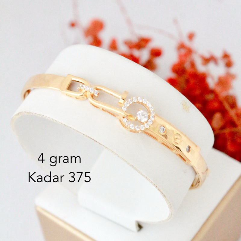 gelang emas bangle terbaru kadar 375
