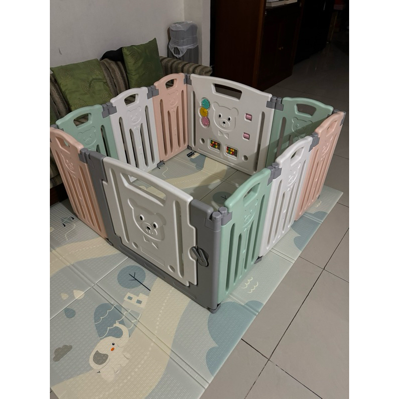 preloved pagar bermain anak parklon fence 8+2