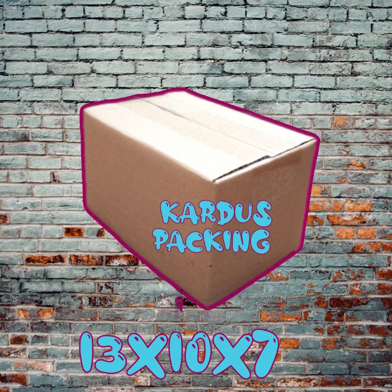 

kardus packing UK 13x10x7 kardus besar kardus kecil
