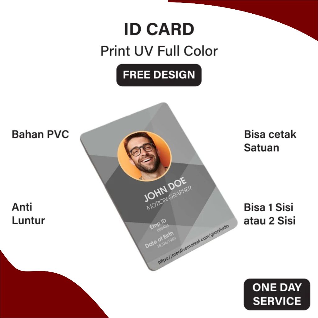 

Cetak ID Card Premium UV I Kartu ASN I Kartu Pelajar I Kartu Pertamina