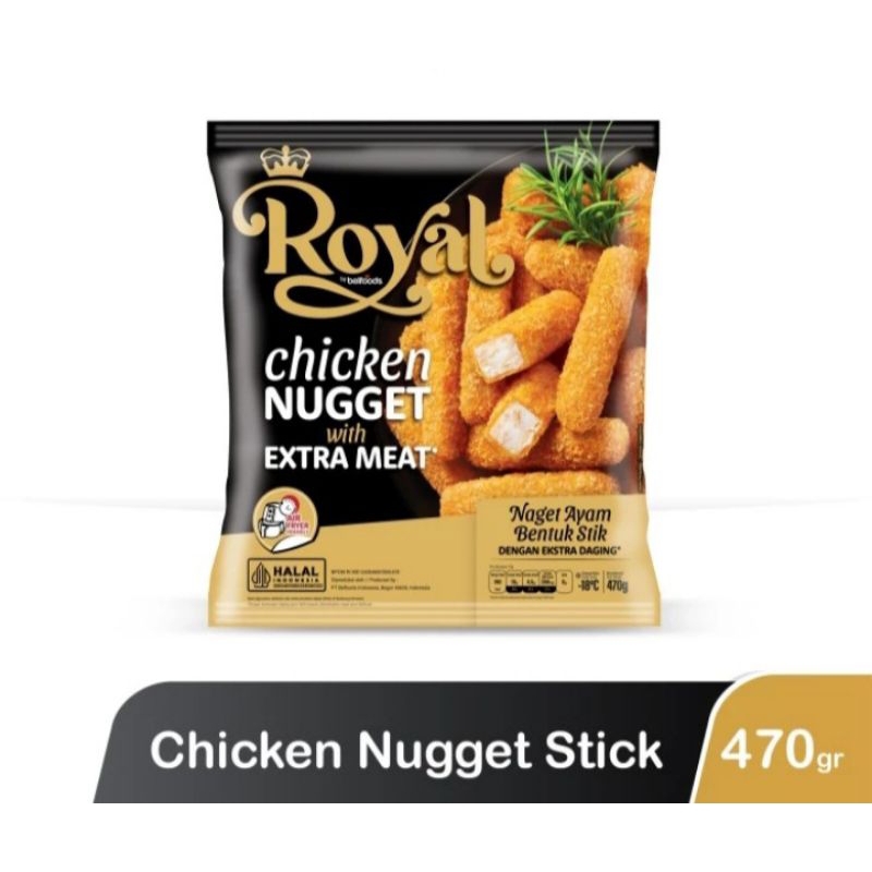 

Belfoods Royal Chicken Nugget Stick 470 gr (Halal)