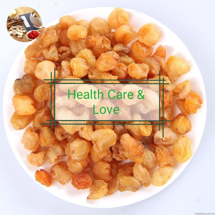 

Long Yan Gan 龙眼干 Dried Longan Lengkeng kering Grade 100 Gr