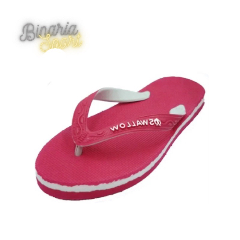 Sandal Jepit Swallow Original | Dominan Merah