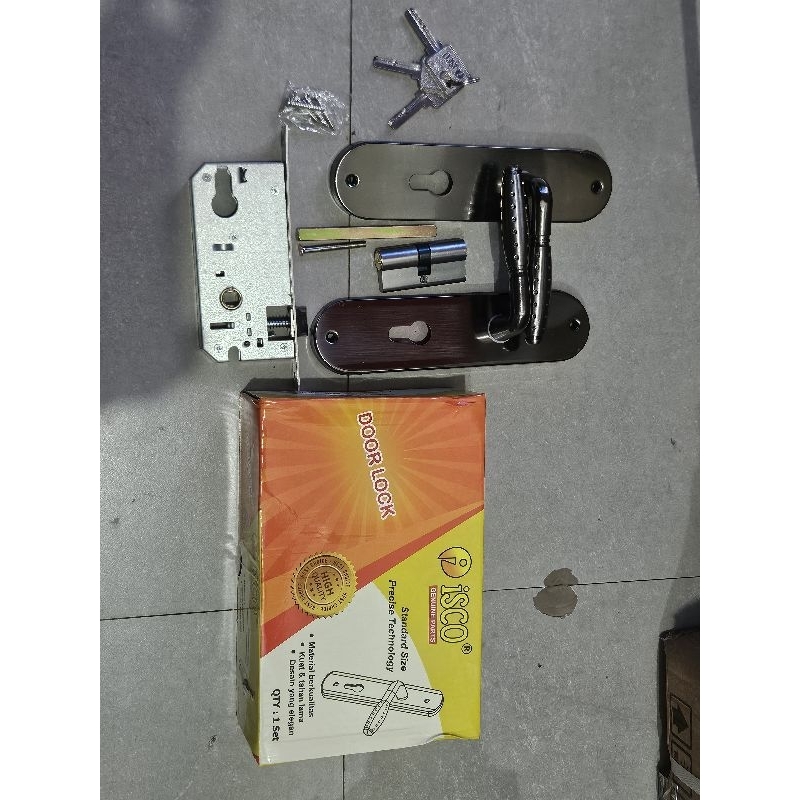 Kunci pintu/handel pintu/slot pintu tanggung