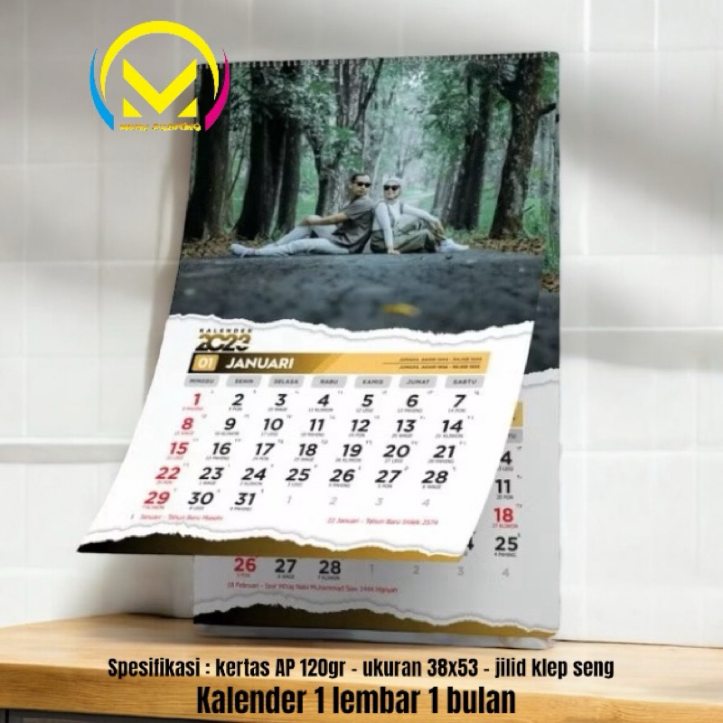 

KALENDER DINDING FOTO | PERUSAHAAN | SOUVERNIR 12 HALAMAN 2025