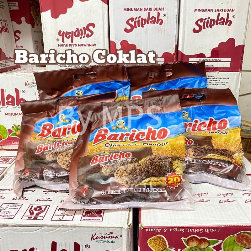 

Biskuit Baricho Coklat Snack 1 Dus [isi 12 pcs] Baricho sereal coklat vanila srawbery jajan lebaran