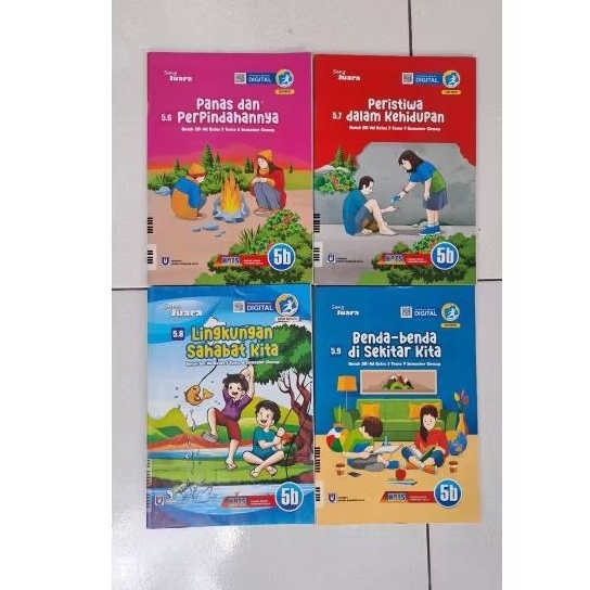Buku LKS Sang Juara Tematik Per-Tema Kelas 5 SD/MI Semester 2 Kurikulum 2013