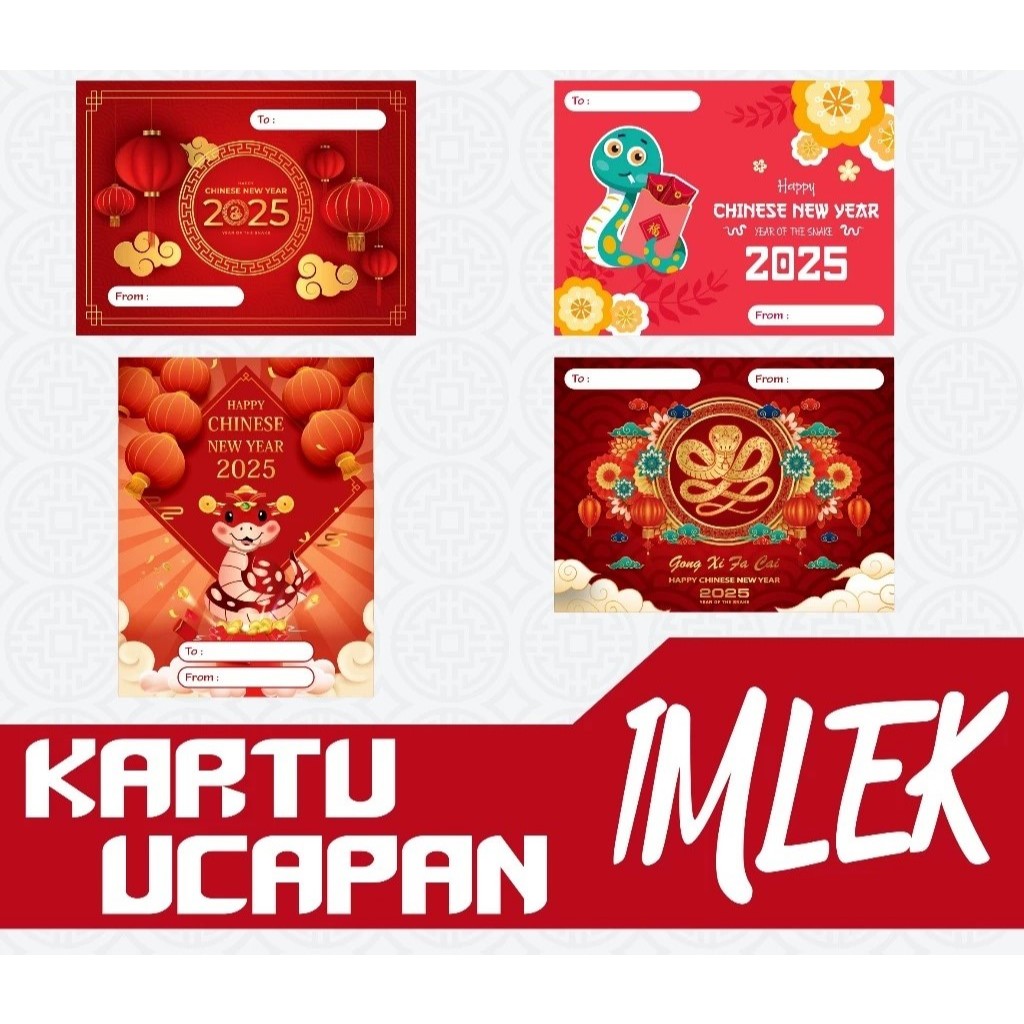 Kartu ucapan Imlek